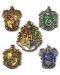 Комплект значки The Noble Collection Movies: Harry Potter - Hogwarts - 3t