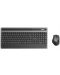 Комплект клавиатура и мишка Hama - KMW-600 Plus, безжичен, черен - 1t