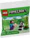 Конструктор LEGO Minecraft - Стийв и бебе панда (30672) - 1t