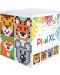 Креативен комплект с пиксели Pixelhobby - XL, Куб, Диви животни - 1t