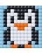 Креативен комплект с пиксели Pixelhobby - XL, Пингвинче - 2t