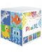 Креативен комплект с пиксели Pixelhobby - XL, Куб, водни животни - 1t