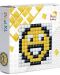 Креативен комплект с пиксели Pixelhobby - XL, Усмихнато емоджи - 1t