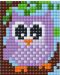 Креативен комплект с пиксели Pixelhobby - XL, Бухал - 2t