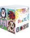 Креативен комплект с пиксели Pixelhobby - XL, Куб, животни - 1t