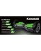 Ховърборд KAWASAKI - Electric Balance Scooter 10.0", зелено и черно - 2t