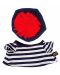 Плюшена играчка Budi Basa - Коте Басик, в моряшки костюм, 22 cm - 3t