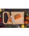 Кухненски нож Tefal - Ice Force Santoku, 18 cm, черен - 8t