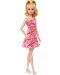 Кукла Barbie Fashionista - С рокля на цветя - 4t