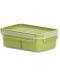 Кутия за храна Tefal - Clip & Go, K3100512, 1 L, зелена - 1t