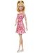 Кукла Barbie Fashionista - С рокля на цветя - 1t