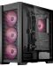 Кутия ASUS - TUF Gaming GT302 RGB, mid tower, черна/прозрачна - 7t