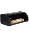 Кутия за хляб Brabantia - Roll Top, 16 l, Matt Black - 2t