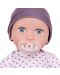Кукла-бебе Battat Lulla Baby - С лилава пижама на точки и шапка - 2t