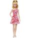 Кукла Barbie Fashionista - С рокля на цветя - 3t
