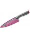 Кухненски нож Tefal - Fresh Kitchen Chef, 15 cm, черен/розов - 1t