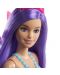 Кукла Barbie Dreamtopia - Барби приказна фея с крила, с лилава коса - 2t