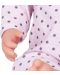 Кукла-бебе Battat Lulla Baby - С лилава пижама на точки и шапка - 3t