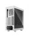 Кутия Fractal Design - Meshify 2 Compact Clear, mid tower, бяла/прозрачна - 3t