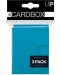 Кутия за карти Ultra Pro - Card Box 3-pack, Light Blue (15+ бр.)  - 1t