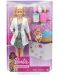 Кукла Barbie Careers - Барби педиатър, с аксесоари - 1t