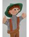 Кукла за театър Moravska ustredna Brno - Момче с шапка, 37 cm - 2t