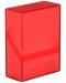 Кутия за карти Ultimate Guard Boulder Deck Case Standard Size - Ruby (40 бр.) - 1t