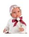 Кукла Asi Dolls  - Бебе Лея, с червена панделка и помпон - 1t