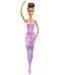 Кукла Mattel Barbie - Балерина, с кестенява коса и лилава рокля - 2t