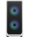 Кутия Fractal Design - Focus 2 RGB, mid tower, бяла/прозрачна - 2t