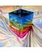 Кутия за карти Ultra Pro Hi-Gloss Satin Cube - Rainbow (100+ бр.) - 3t