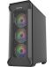 Кутия Genesis - Irid 505 V2 ARGB, mid tower, черна/прозрачна - 3t