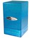 Кутия за карти Ultra Pro Satin Tower - Glitter Blue (100+ бр.) - 1t