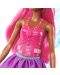 Кукла Barbie Dreamtopia - Барби приказна фея с крила, с розова коса - 2t