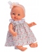 Кукла Asi Dolls - Бебе Алекс, с панделка и рокля на цветя, 36 cm - 1t