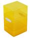 Кутия за карти Ultra Pro Satin Tower - Glitter Yellow (100+ бр.) - 1t