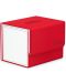 Кутия за карти Ultimate Guard Sidewinder XenoSkin SYNERGY Red/White (100+ бр.) - 1t