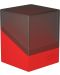 Кутия за карти Ultimate Guard Boulder Deck Case Synergy - Черна/Червена (100+ бр.) - 1t