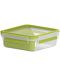 Кутия за храна Tefal - Clip & Go, K3100812, 850 ml, зелена - 1t