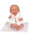 Кукла-бебе Arias - Ария с аксесоари за след баня в бяло, 38 cm - 2t