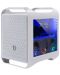 Кутия BitFenix -  Prodigy M2022 ARGB, cube tower, бяла/прозрачна - 1t