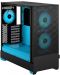 Кутия Fractal Design - Pop Air Cyan Core, mid tower, синя/черна - 7t