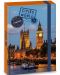 Кутия с ластик Ars Una Cities of The World - А4, London - 1t