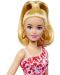 Кукла Barbie Fashionista - С рокля на цветя - 2t