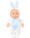 Кукла Moni Toys - С костюм на бяло зайче, 20 cm - 1t