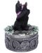 Кутия за съхранение Nemesis Now Adult: Gothic - Ivy Familiar Box, 15 cm - 4t