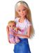 Кукла Simba Toys Steffi Love - Стефи с раница за бебе - 2t
