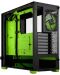Кутия Fractal Design - Pop Air RGB, mid tower, зелена/черна/прозрачна - 5t