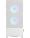 Кутия Fractal Design - Pop Air RGB, mid tower, бяла/прозрачна - 2t
