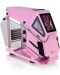 Кутия Thermaltake - AH T200 Pink, micro tower, розова/прозрачна - 6t